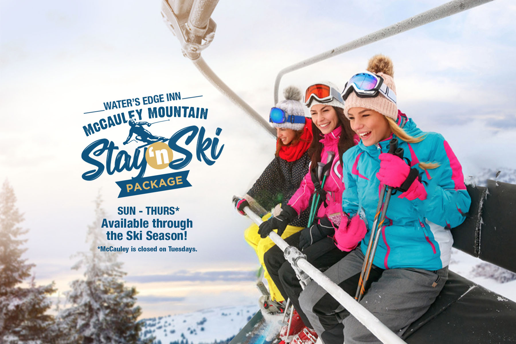 McCauley Mountain Ski & Snowboard Package